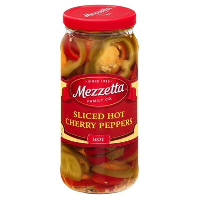 Mezzetta Deli-Sliced Hot Cherry Peppers, 473 mL