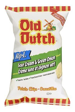 Old Dutch Rip L Sour Cream & Green Onion, 1 ct