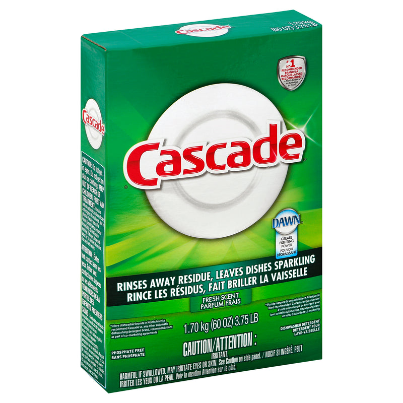 CASCADE Fresh Scent Dishwasher Detergent 1.70kg