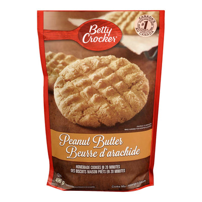 Betty Crocker Peanut Butter Cookies Mix, 496 g