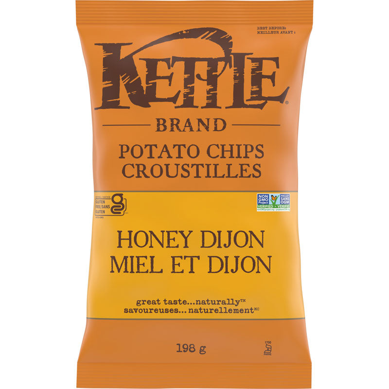 Kettle Brand Honey Dijon Potato Chips, 198 g