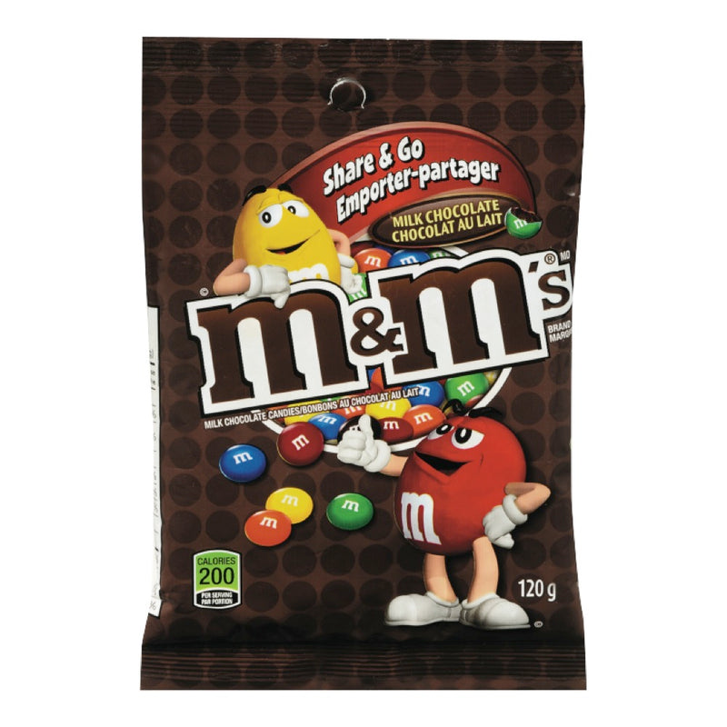 M&M'S Milk Chocolate Candies 120g