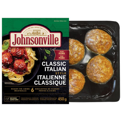 Johnsonville Classic Italian Pork Meatballs, 450 g