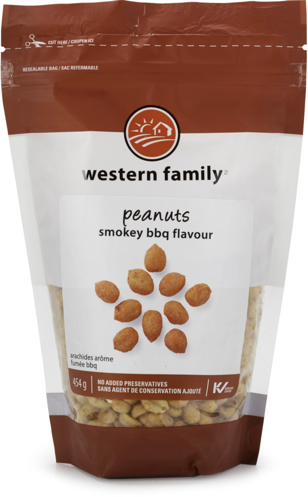 Western Family Peanuts, 454 g