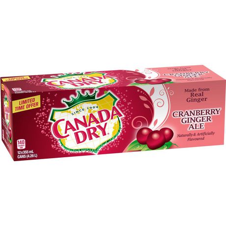 CANADA DRY DIET CRANBERRY 12PK 12 x 355