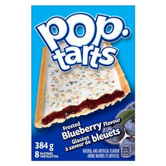KELLOGGS Pop Tarts Frosted Blue 384g