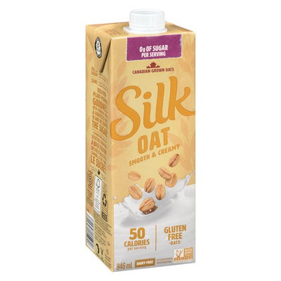 Silk Smooth & Creamy Dairy Free Gluten Free Non GMO Oat Milk, 946 mL