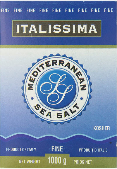 Italissima Fine Mediterranean Kosher Sea Salt, 1000 g