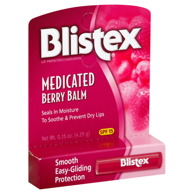 BLISTEX Medicated Berry Balm SPF 15 Lip Protectant/Sunscreen 4g