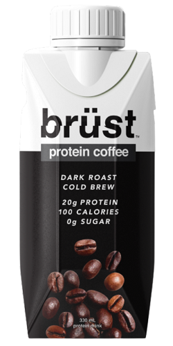 Burst Dark Roast Cold Brew Protein Coffee, 330 mL