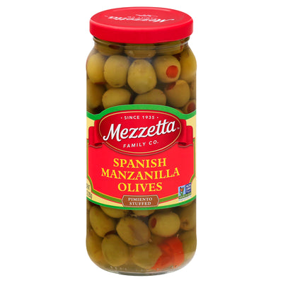 MEZZETTA Manzanilla Olives with Minced Pimento 398ml