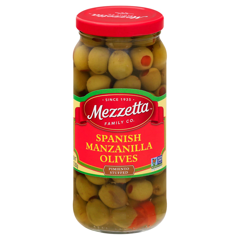 MEZZETTA Manzanilla Olives with Minced Pimento 398ml