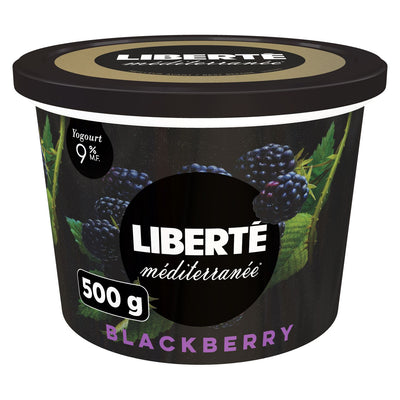 Liberté Blackberry Mediterranean Yogurt, 500 g