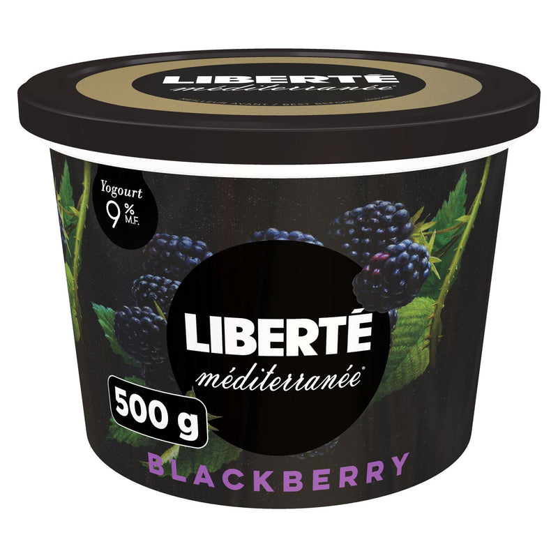 Liberté Blackberry Mediterranean Yogurt, 500 g