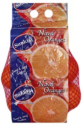 SUNKIST NAVEL ORANGE 3LB 4 lb