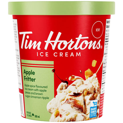 Tim Hortons Apple Fritter Ice Cream, 500 mL