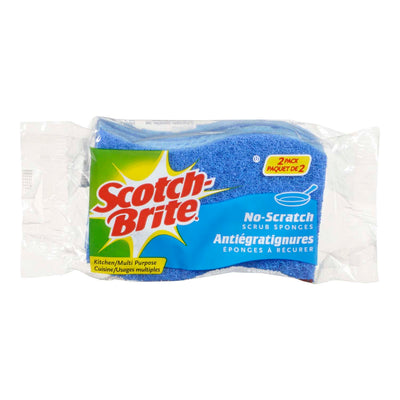 SCOTCH Brite No Scratch Scrub Sponges 2 Pack