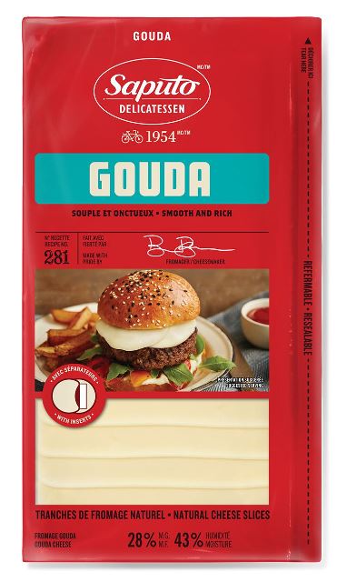 SAPUTO Gouda Slices 160G