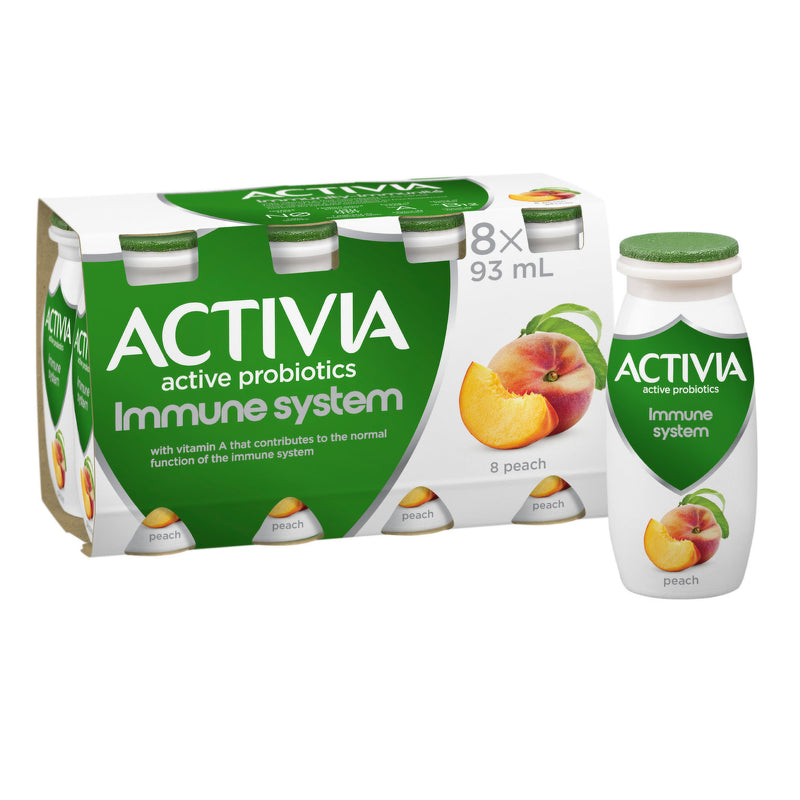 ACTIVIA Immune System Peach 8 x 744ml