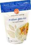 WESTERN FAMILY Medium Grain Rice 907g