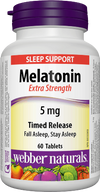 WEBBER NATURALS Melatonin 5mg 60's