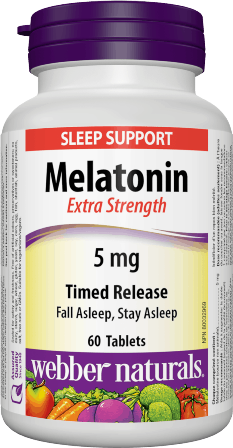 WEBBER NATURALS Melatonin 5mg 60's