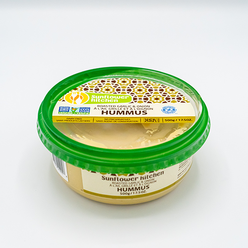SUNFLOWER KITCHEN Hummus Garlic and Onion 227g