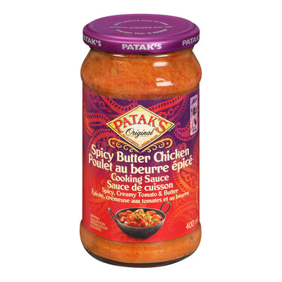 Patak's Spicy Butter Chicken Cooking Sauce, 400 mL