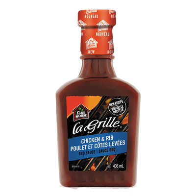 La Grille Chicken & Rib BBQ Sauce, 435 mL