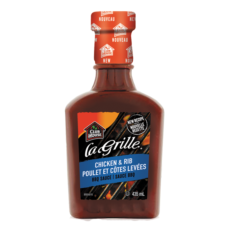 La Grille Chicken & Rib BBQ Sauce, 435 mL