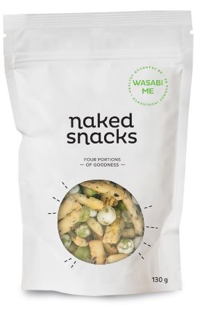 LAID BACK SNACKS Wasabi Me 130g