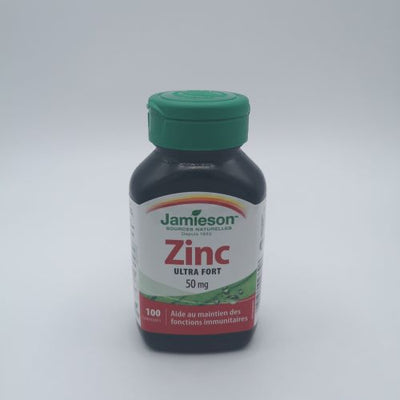 Jamieson Natural Sources 50 mg Ultra Zinc, 100 ct