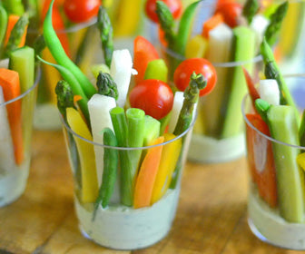 Veggie Cup with Dip
