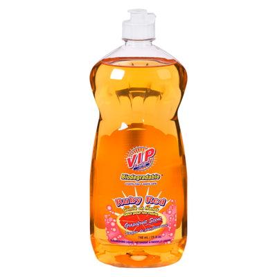 VIP Ruby Red Grapfruit Scented Liquid Dishwashing Detergent, 740 ml