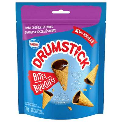 DRUMSTICK BITES DARK CHOC 76 G