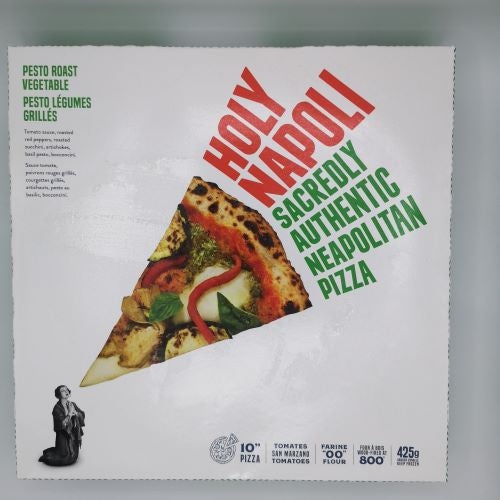 Holy Napoli Pesto Roast Vegetable Sacredly Authentic Neapolitan Pizza, 425 g