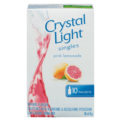 Crystal Light Pink Lemonade, 45 g