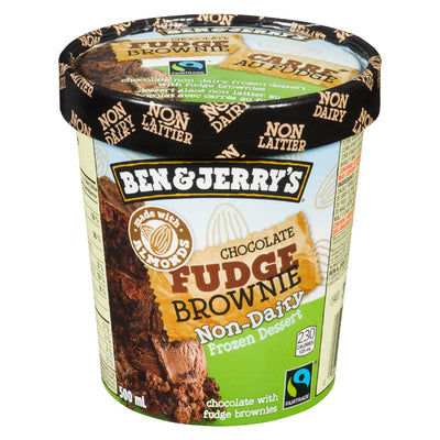 BEN & JERRY'S Chocolate Fudge Brownie Non-Dairy Ice Cream 500ml