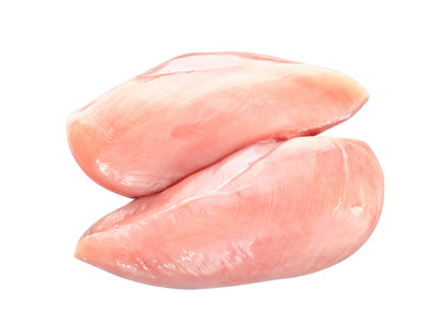 BONELESS SKINLESS CHICKEN BREAST, TWO PACK Free Run, Verified Non GMO, Price based on a one pound pack size