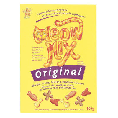 THE MEOW MIX Company Meow Mix Original Cat Food 500g