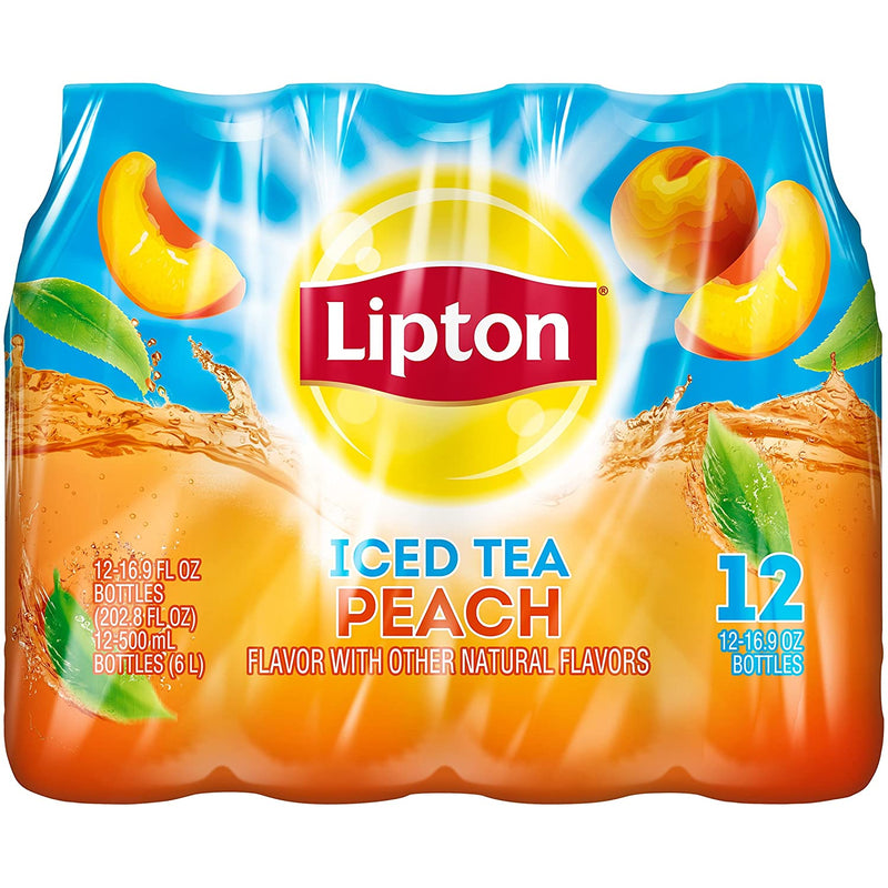 Lipton Peach Iced Tea, 12 ct
