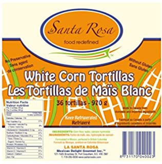 SANTA ROSA WHITE CORN TORTILLA 970 g