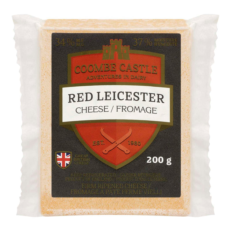 Coombe Castle Red Leicester Cheese, 200 g