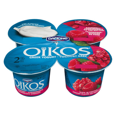 OIKOS Greek Yogurt Raspberry Pomegranate 400g