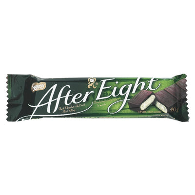 AFTER EIGHT Dark Chocolate Shell With Mint Filling Candy Bar 40g