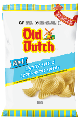 OLD DUTCH Rip-L Lightly Salted 235g