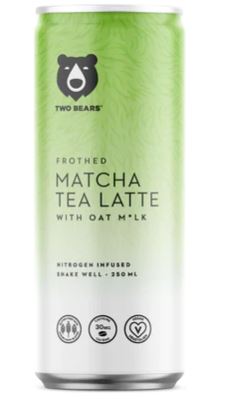 TWO BEARS MATCHA FROTHED OAT L 207 ml