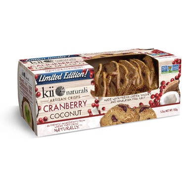 KII NATURALS Cranberry Crisps 150g