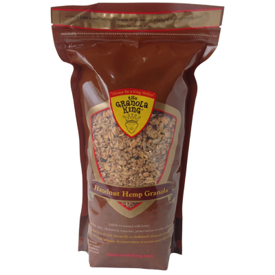 GRANOLA KING Hazelnut Hemp 750g
