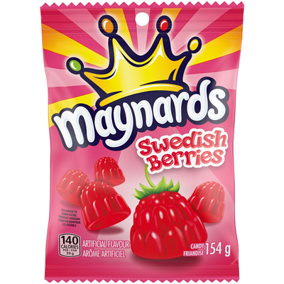 Maynards Swedish Berries Candy, 154 g